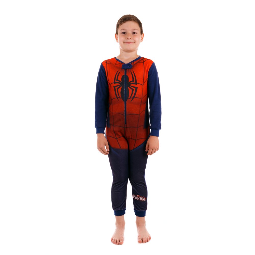 Pijama salopeta baieti Ultimate Spider-Man albastra