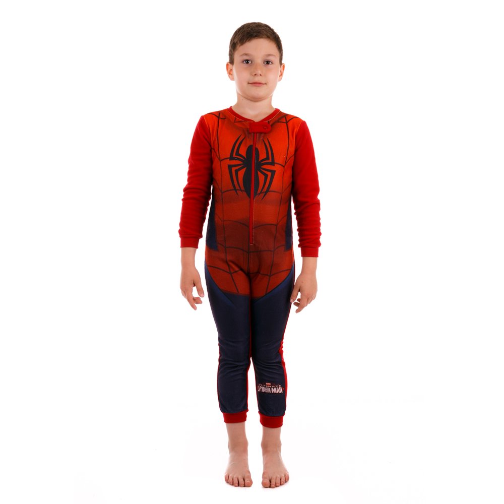 Pijama salopeta baieti Ultimate Spider-Man rosie