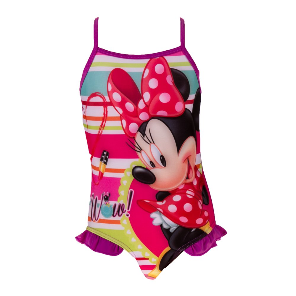 Costum de baie fete Minnie Mouse mov