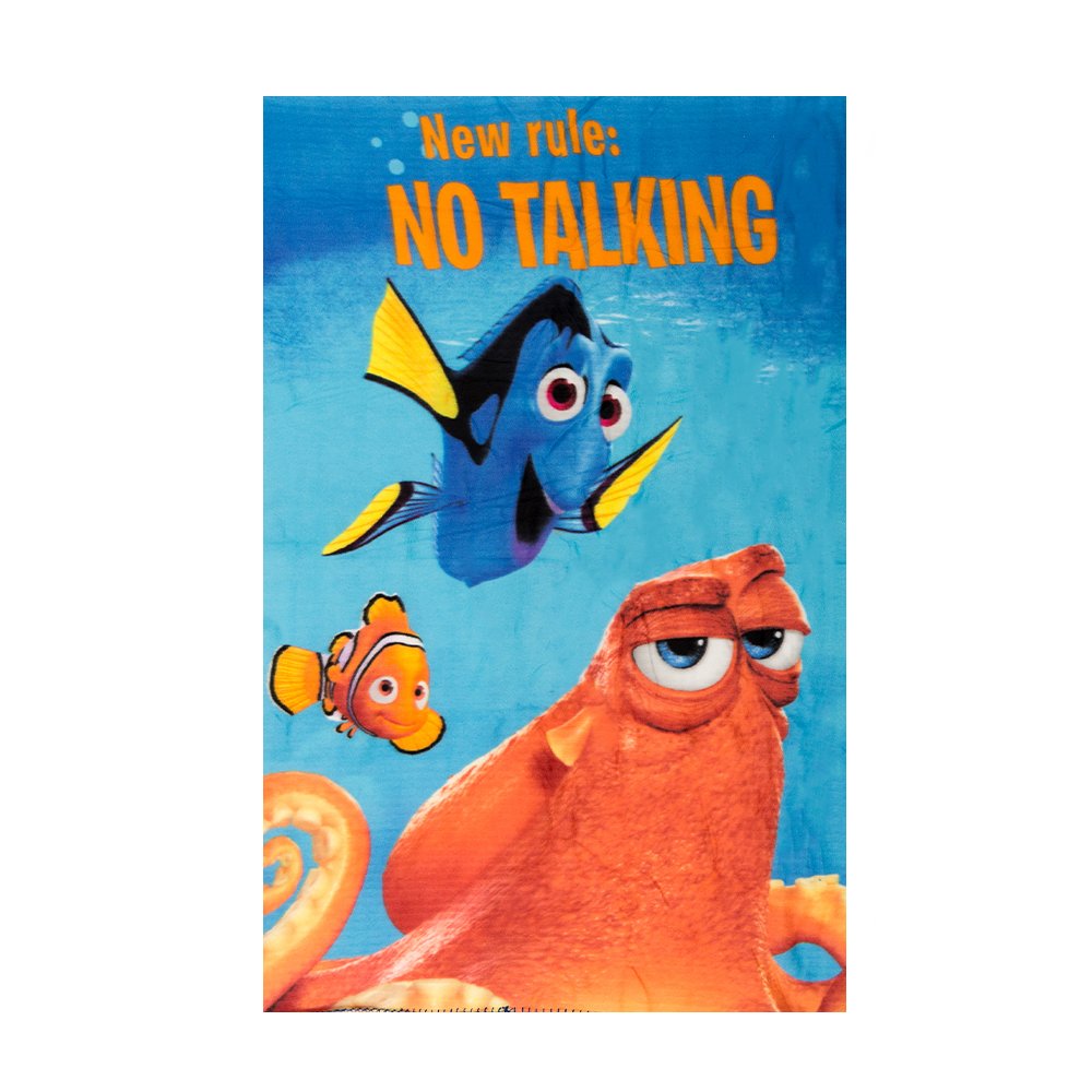Finding Nemo ? Patura copii 140X100 New rule: No Talking