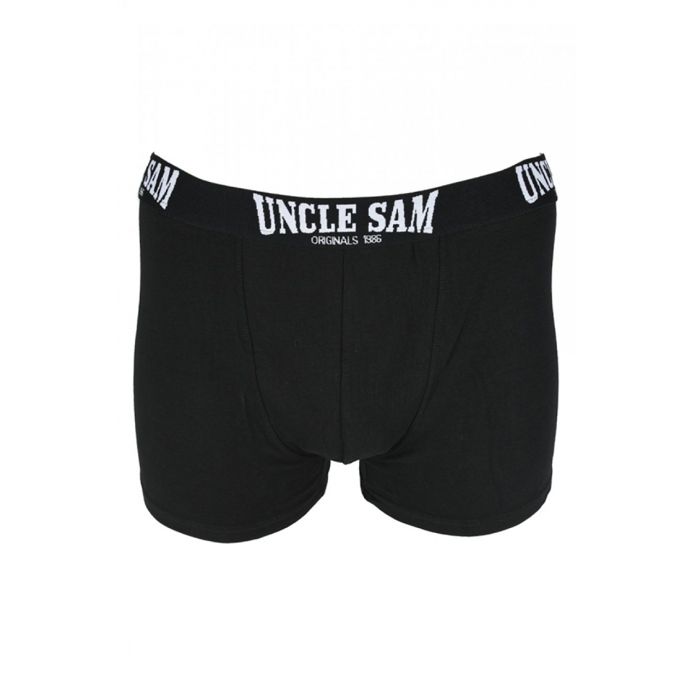 Set de 3 boxeri barbati, bumbac, Uncle Sam, lenjerie intima barbateasca, multicolor, 3XL