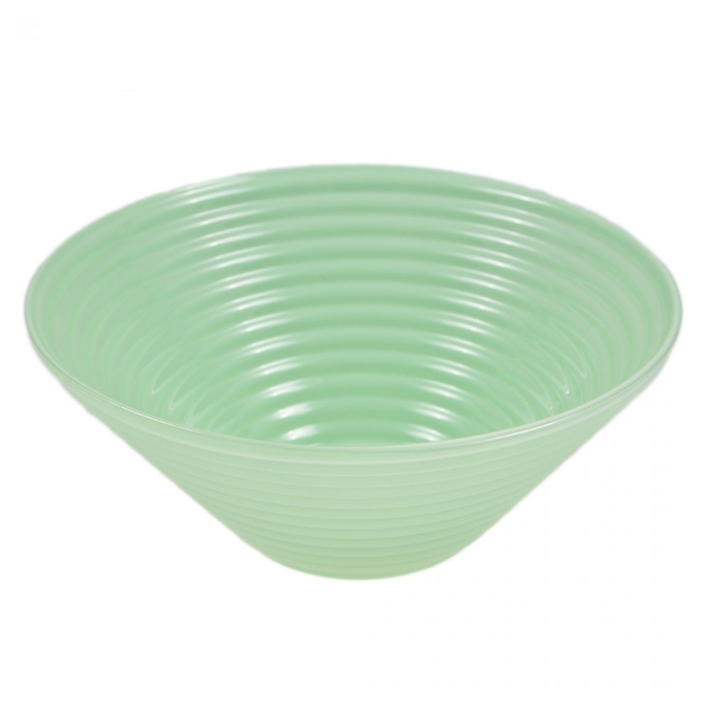 Bol de sticla decorativ, suport pentru oua de Paste, flori, nisip decorativ, d 19 cm, vas decorativ, verde mat cu irizatii, Maxx