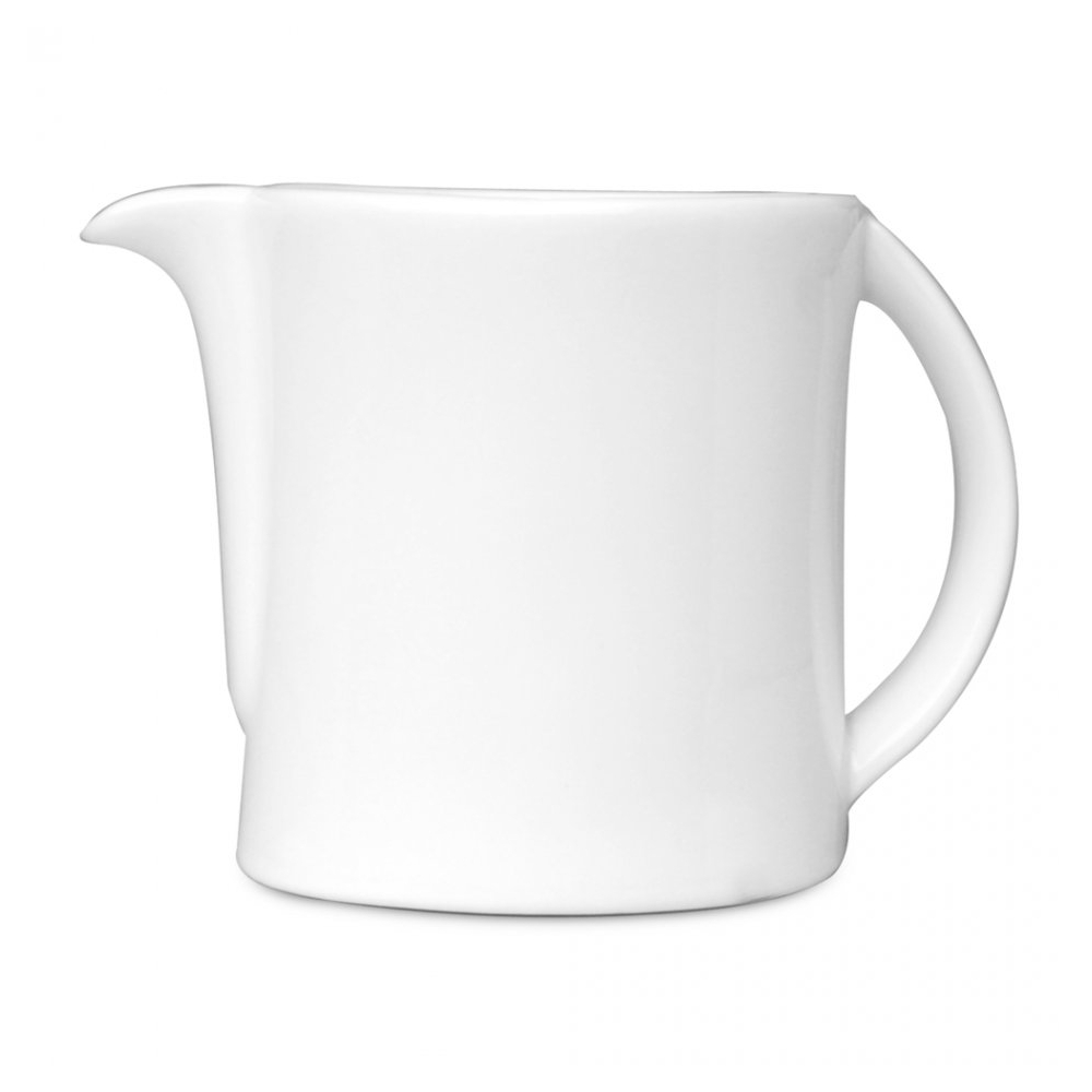 Latiera, recipient pentru cafea/lapte/ceai, portelan, cremiera, vas pentru frisca, BergHOFF Concavo, alb, 1000 ml