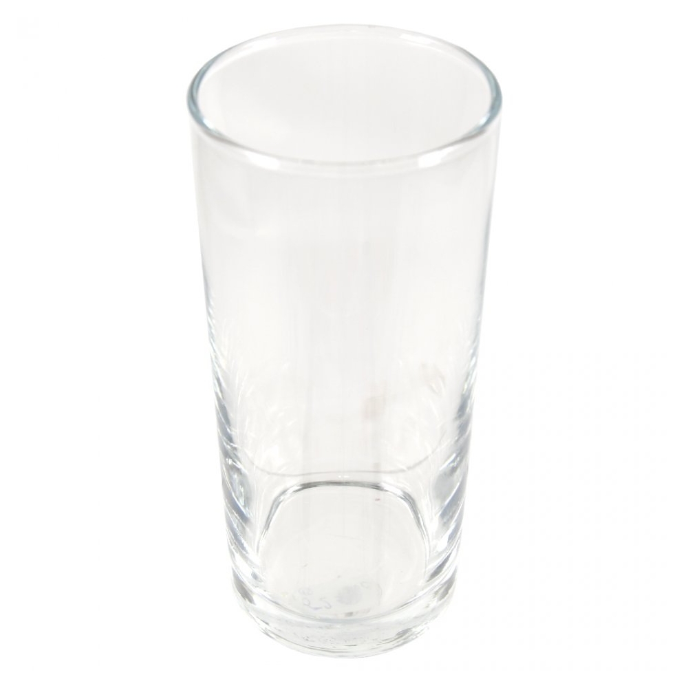 Set 6 pahare sticla, 350 ml, d 6,5 x h 14.5 cm, pahare suc/apa, transparent, Quasar&Co.