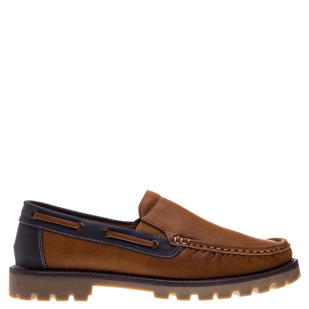 Pantofi barbati Gill camel cu albastru