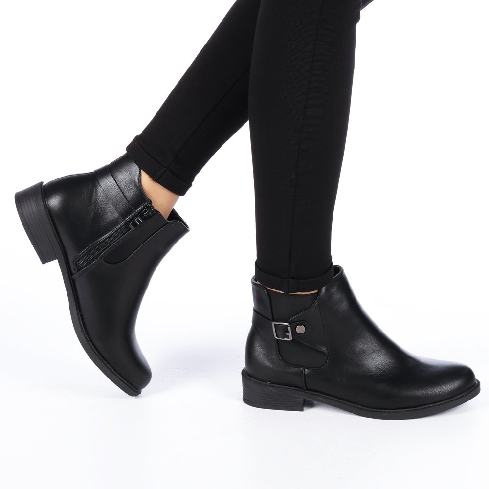 Botine dama Arabela negre