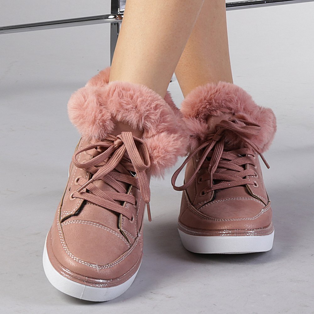 Pantofi sport dama Salomea roz