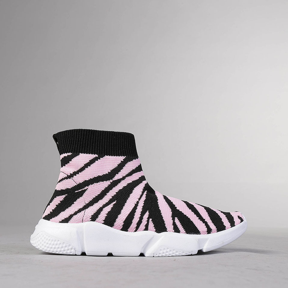 Pantofi sport copii Anastasis roz cu negru