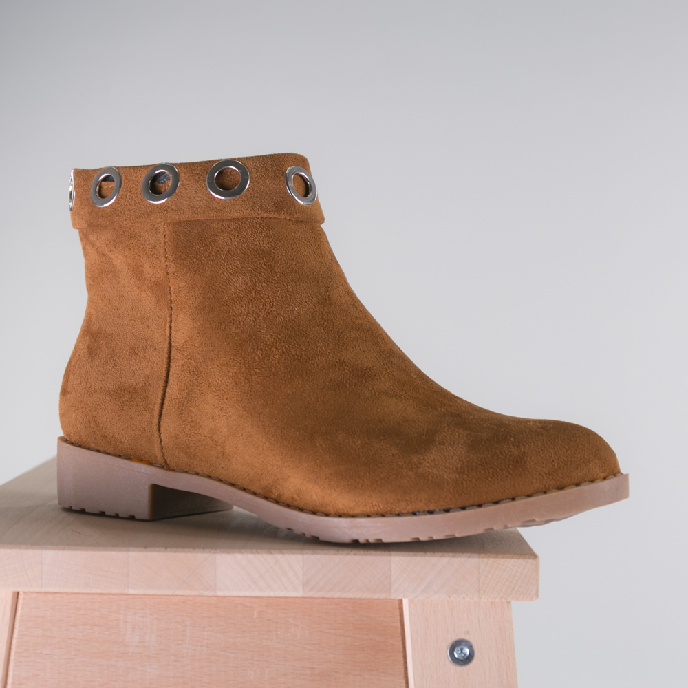 Botine dama Liana camel