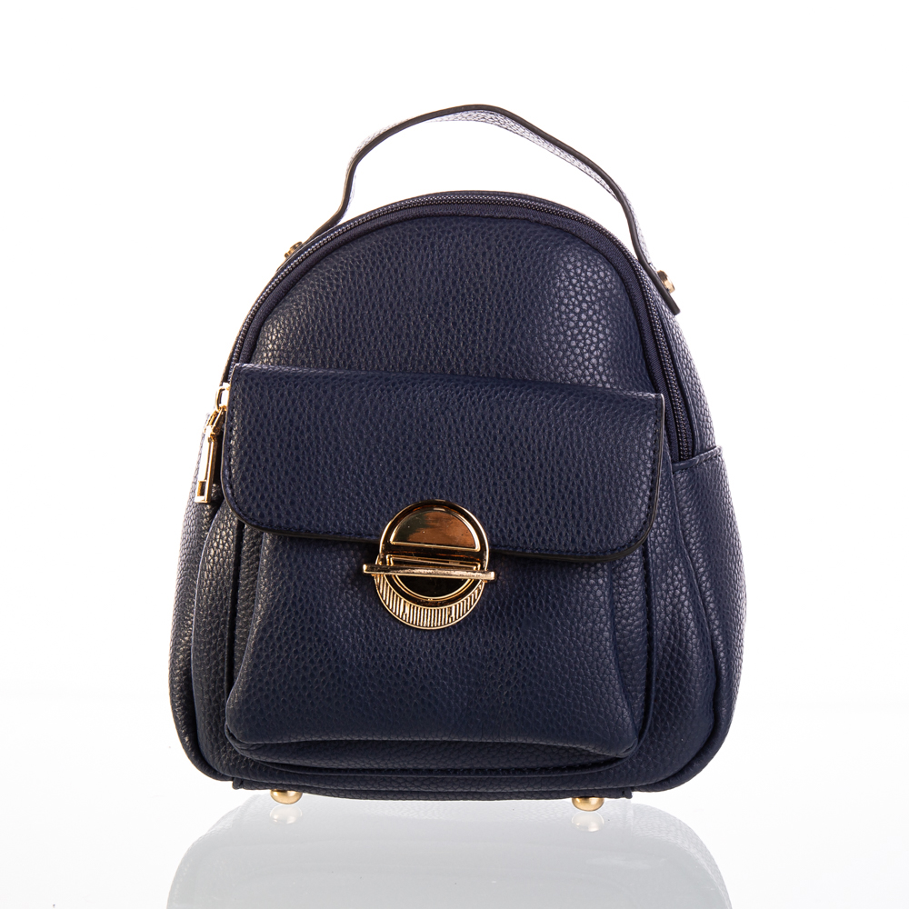 Rucsac dama Dora Navy piele ecologica