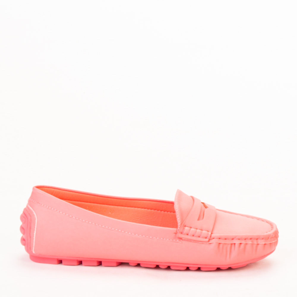 Mocasini dama Asma fucsia neon