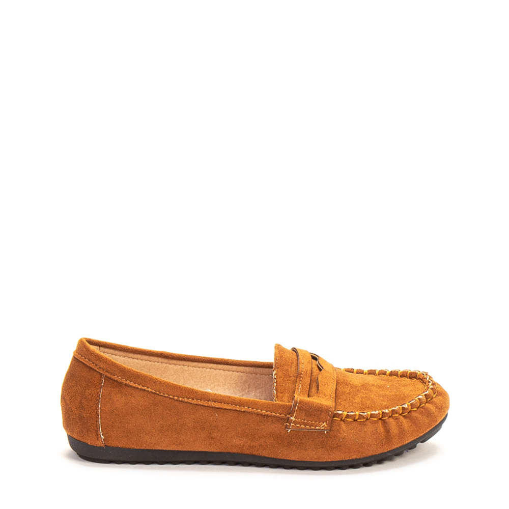 Mocasini dama Theia camel