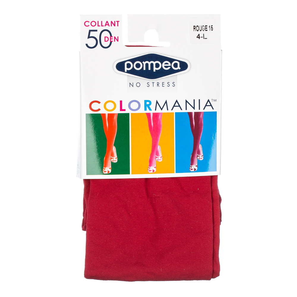 Dres 50 DEN POMPEA COLORMANIA ROSU 4L