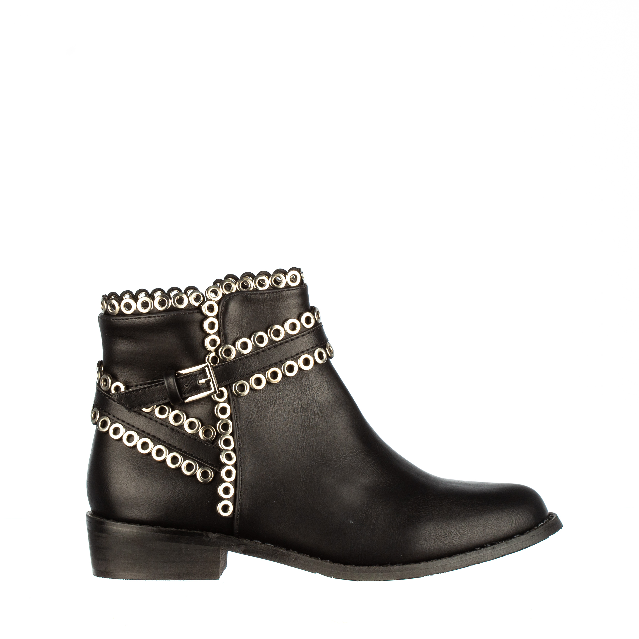 Botine dama Adelaide negre