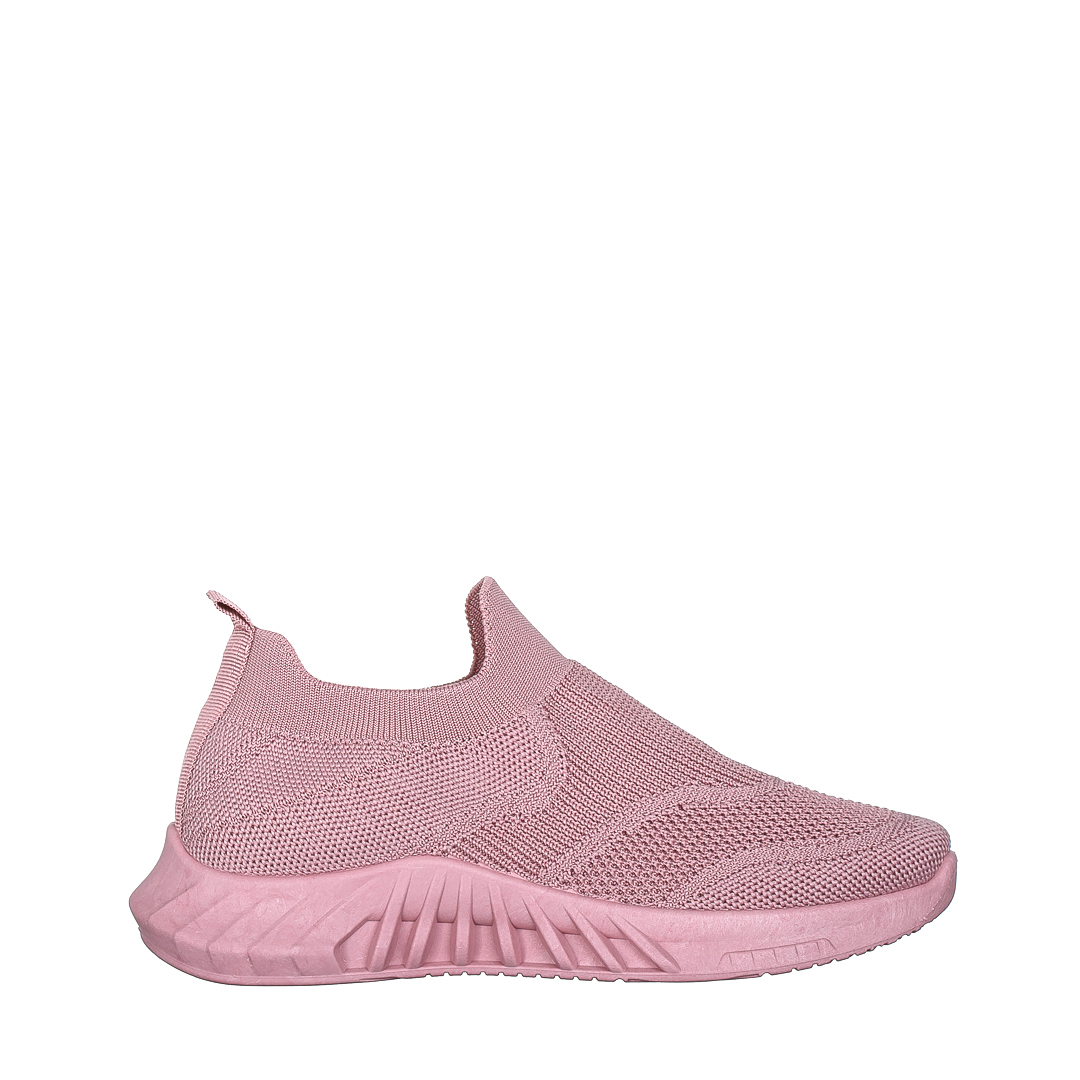 Pantofi sport dama roz din material textil Aceline, 2 - Kalapod.net