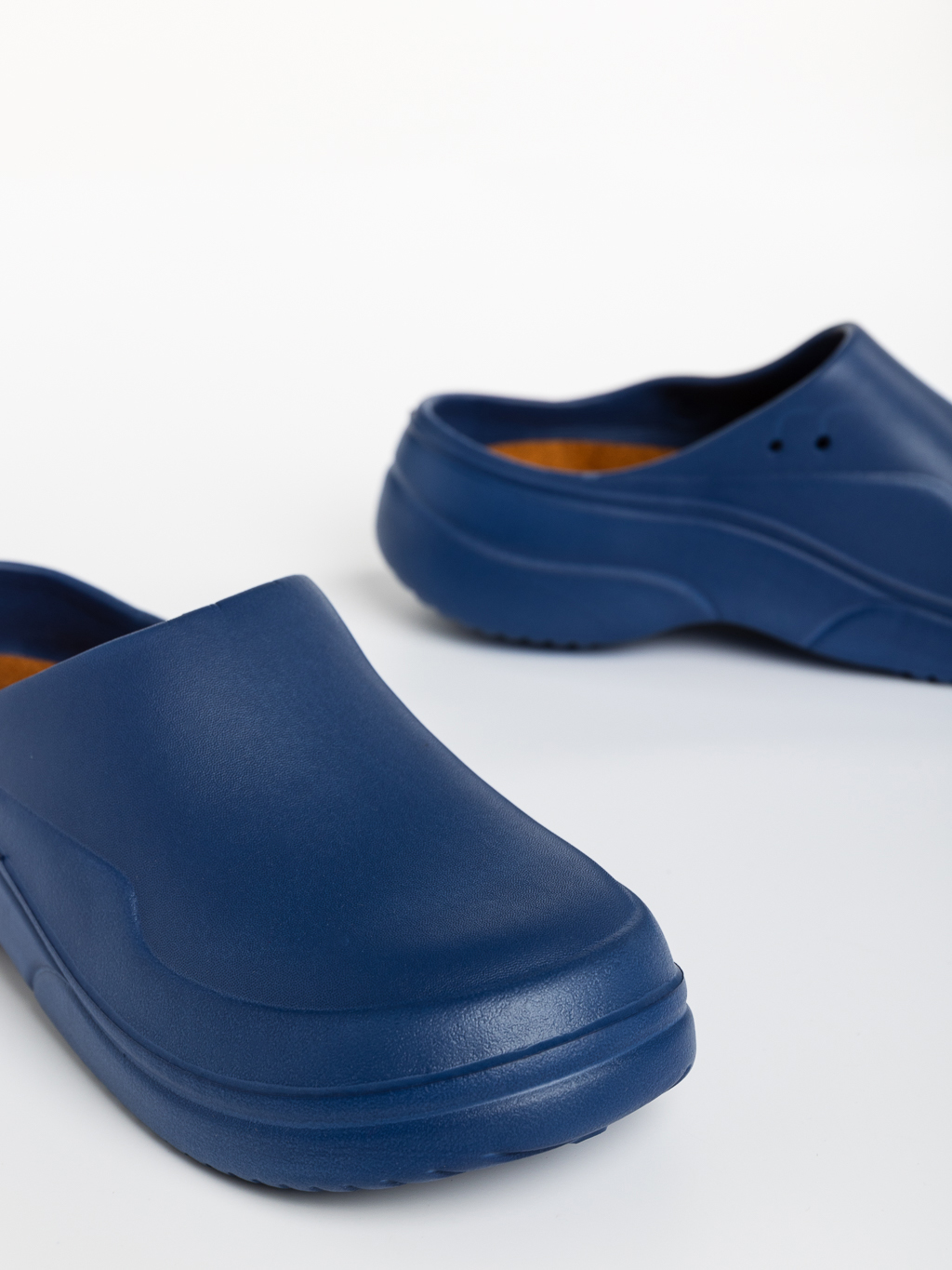 Papuci barbati albastri din material sintetic Iver, 4 - Kalapod.net