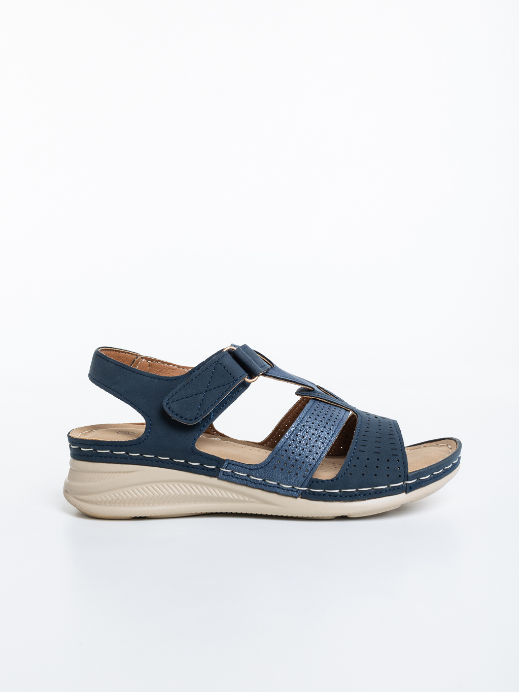Sandale dama albastre din piele ecologica Blumia, 5 - Kalapod.net Sandale dama albastre din piele ecologica Blumia, 5 - Kalapod.net