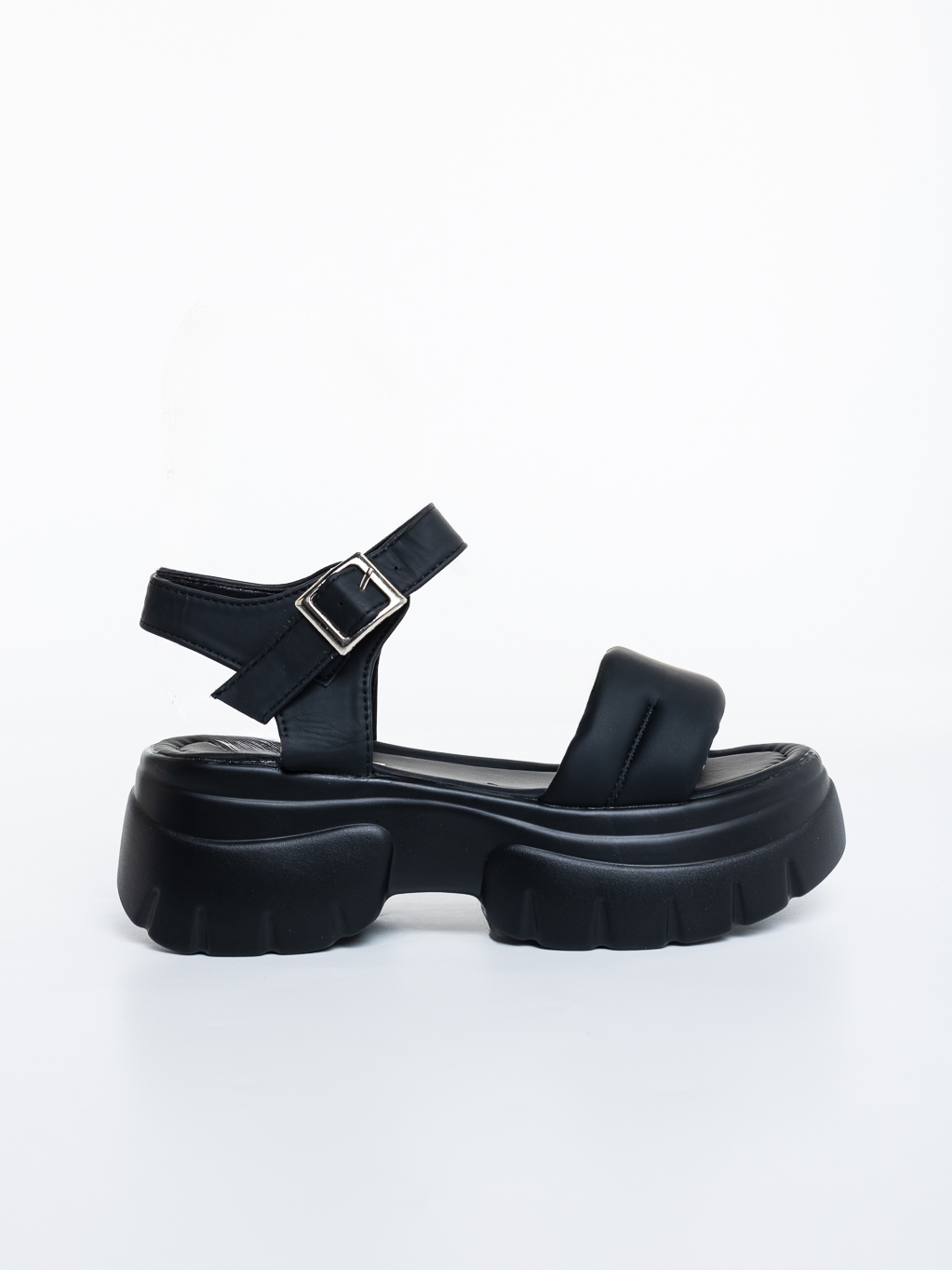 Sandale dama cu platforma negre din piele ecologica Hanika, 5 - Kalapod.net Sandale dama cu platforma negre din piele ecologica Hanika, 5 - Kalapod.net
