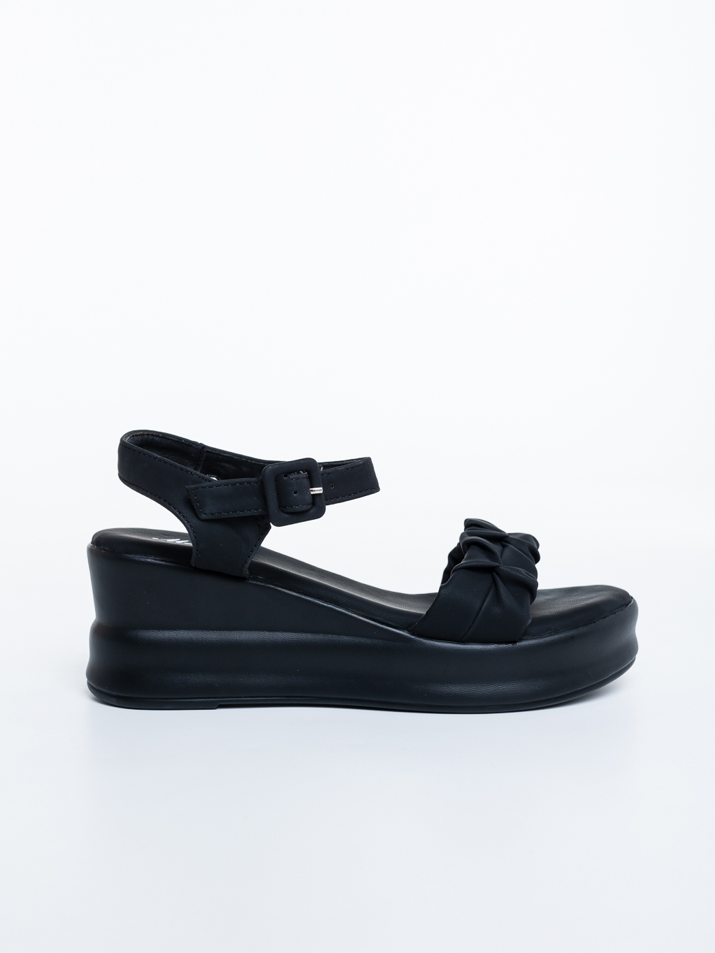 Sandale dama cu platforma negre din piele ecologica Ourana, 5 - Kalapod.net Sandale dama cu platforma negre din piele ecologica Ourana, 5 - Kalapod.net