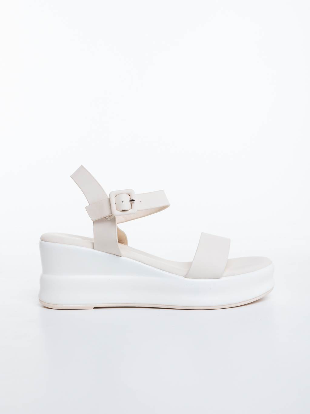 Sandale dama cu platforma bej din piele ecologica Kandria, 5 - Kalapod.net Sandale dama cu platforma bej din piele ecologica Kandria, 5 - Kalapod.net