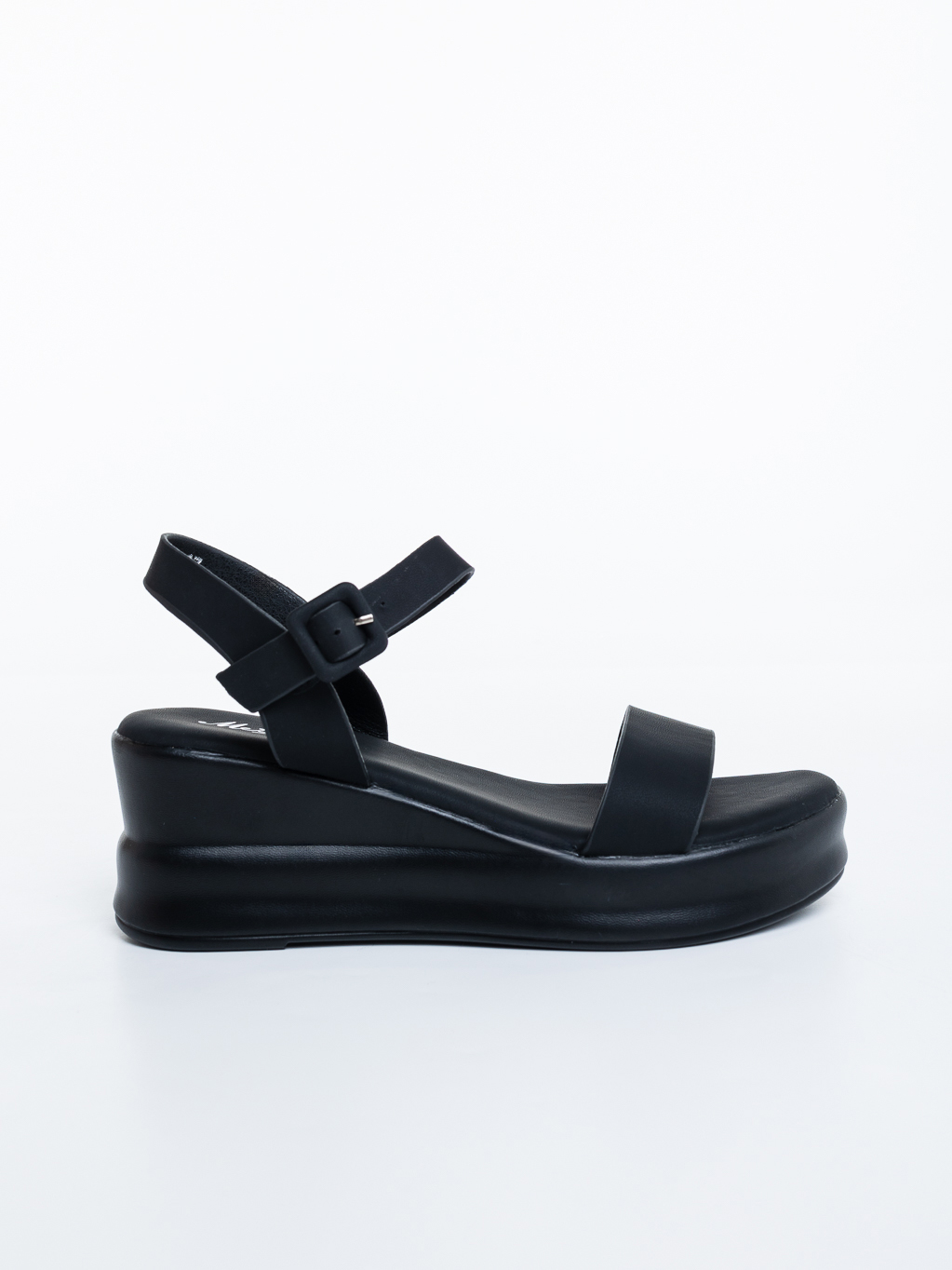 Sandale dama cu platforma negre din piele ecologica Kandria, 5 - Kalapod.net Sandale dama cu platforma negre din piele ecologica Kandria, 5 - Kalapod.net