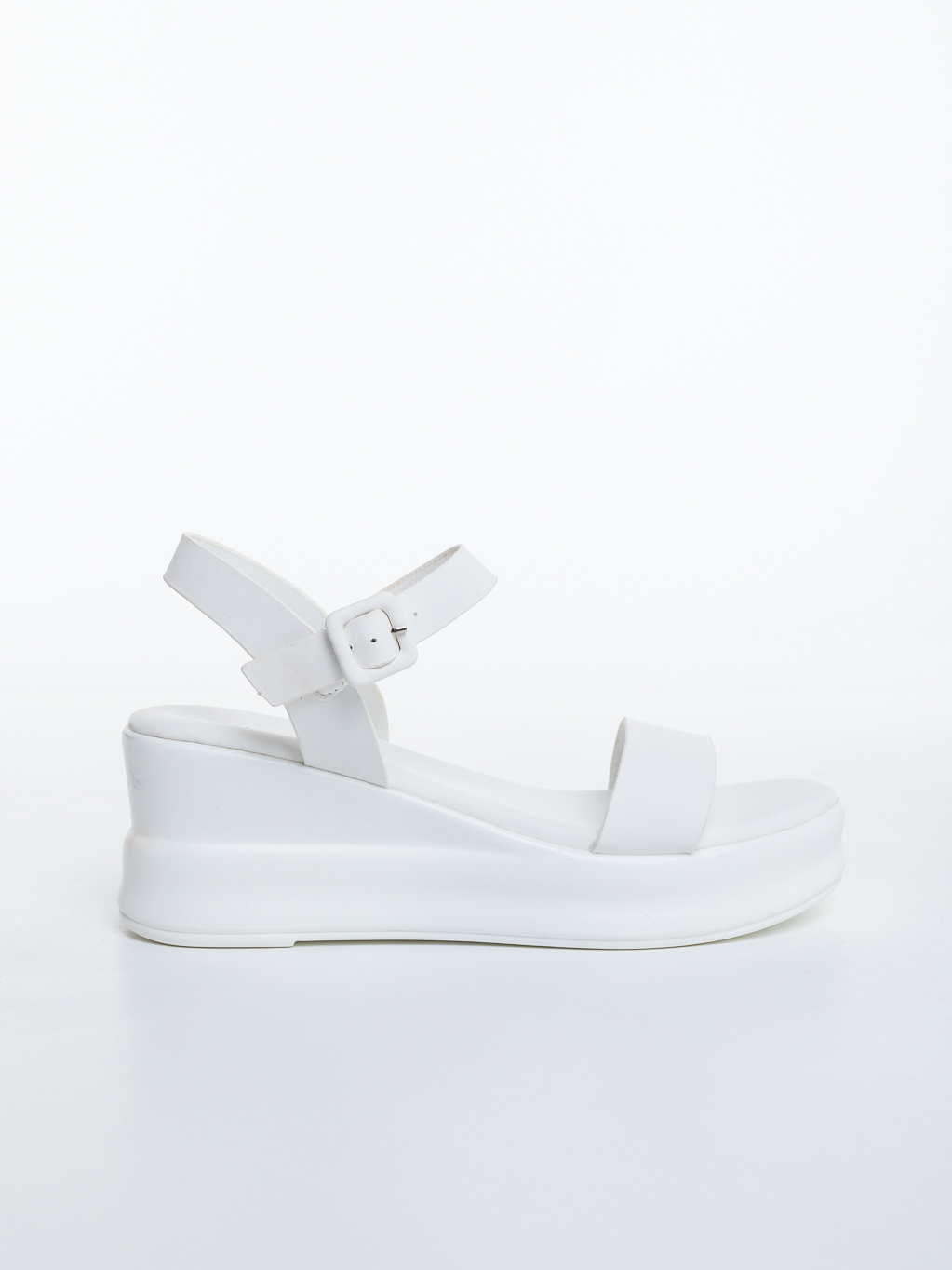Sandale dama cu platforma albe din piele ecologica Kandria, 5 - Kalapod.net Sandale dama cu platforma albe din piele ecologica Kandria, 5 - Kalapod.net