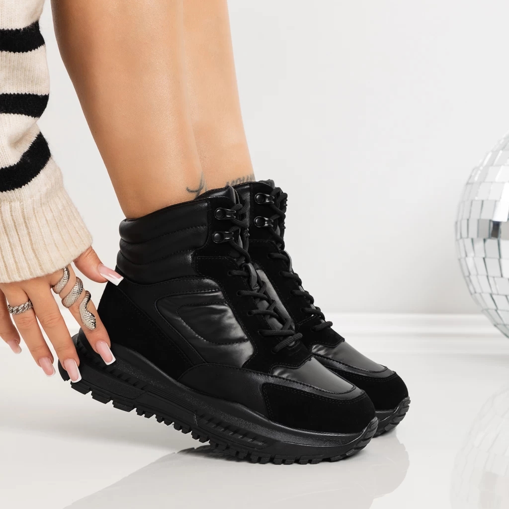 Ghete Dama YC-11093 Negru - Kalapod.net Ghete Dama YC-11093 Negru - Kalapod.net