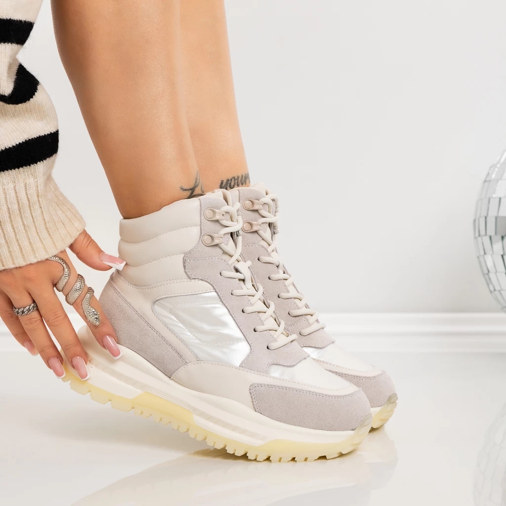 Ghete Dama YC-11093 Gri - Kalapod.net Ghete Dama YC-11093 Gri - Kalapod.net