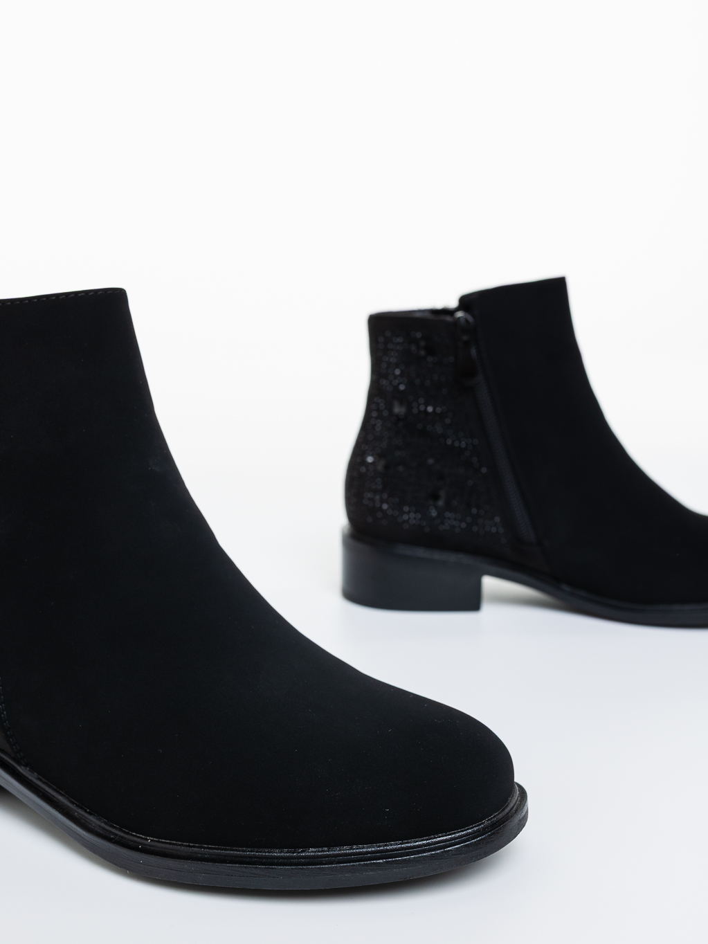 Ghete dama negre din material textil Karara, 6 - Kalapod.net Ghete dama negre din material textil Karara, 6 - Kalapod.net