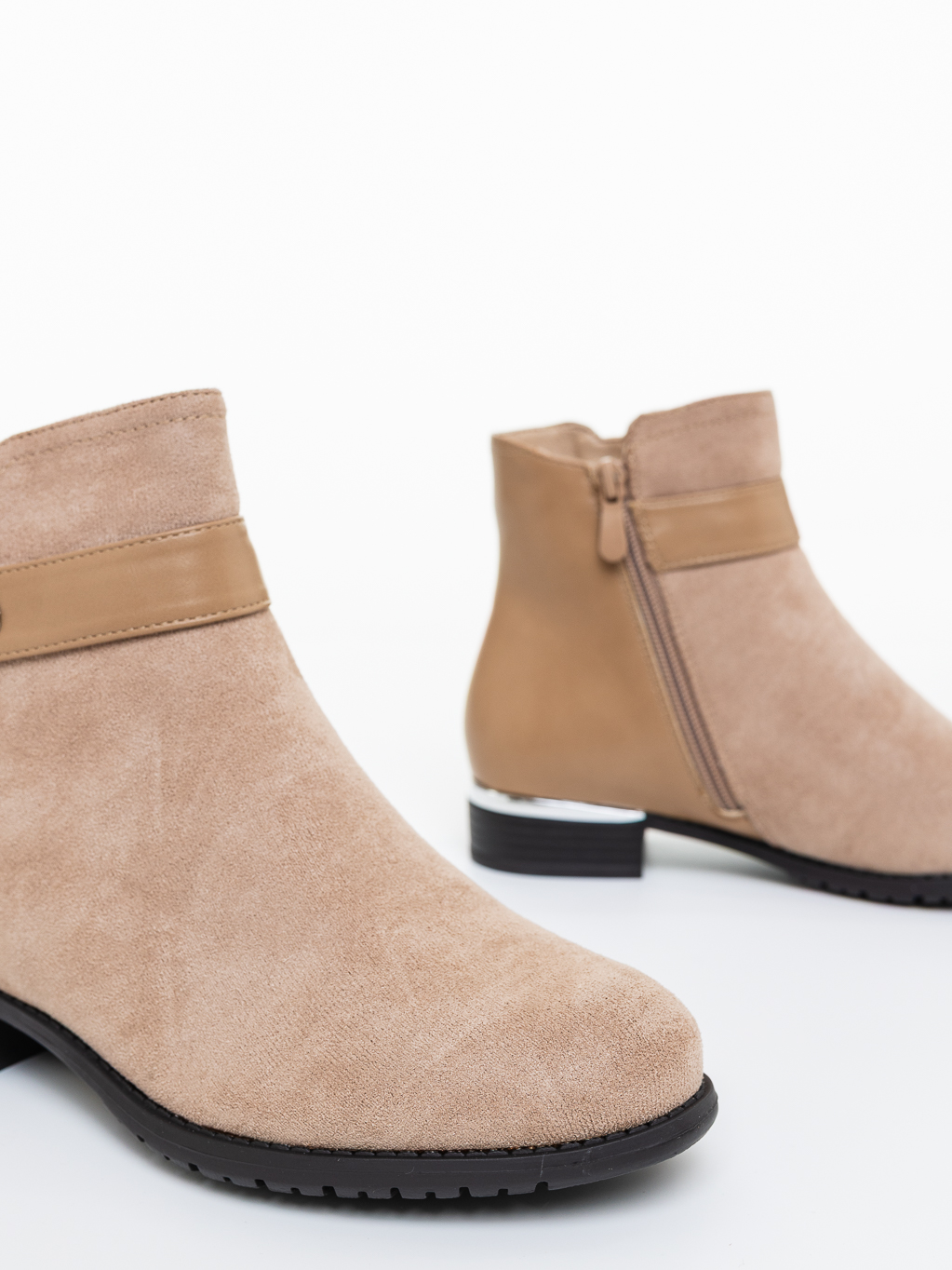 Ghete dama bej din piele ecologica Meisha, 6 - Kalapod.net Ghete dama bej din piele ecologica Meisha, 6 - Kalapod.net