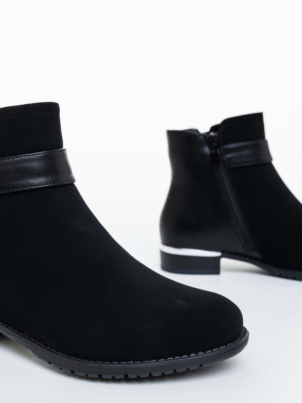 Ghete dama negre din material textil Meisha, 6 - Kalapod.net Ghete dama negre din material textil Meisha, 6 - Kalapod.net