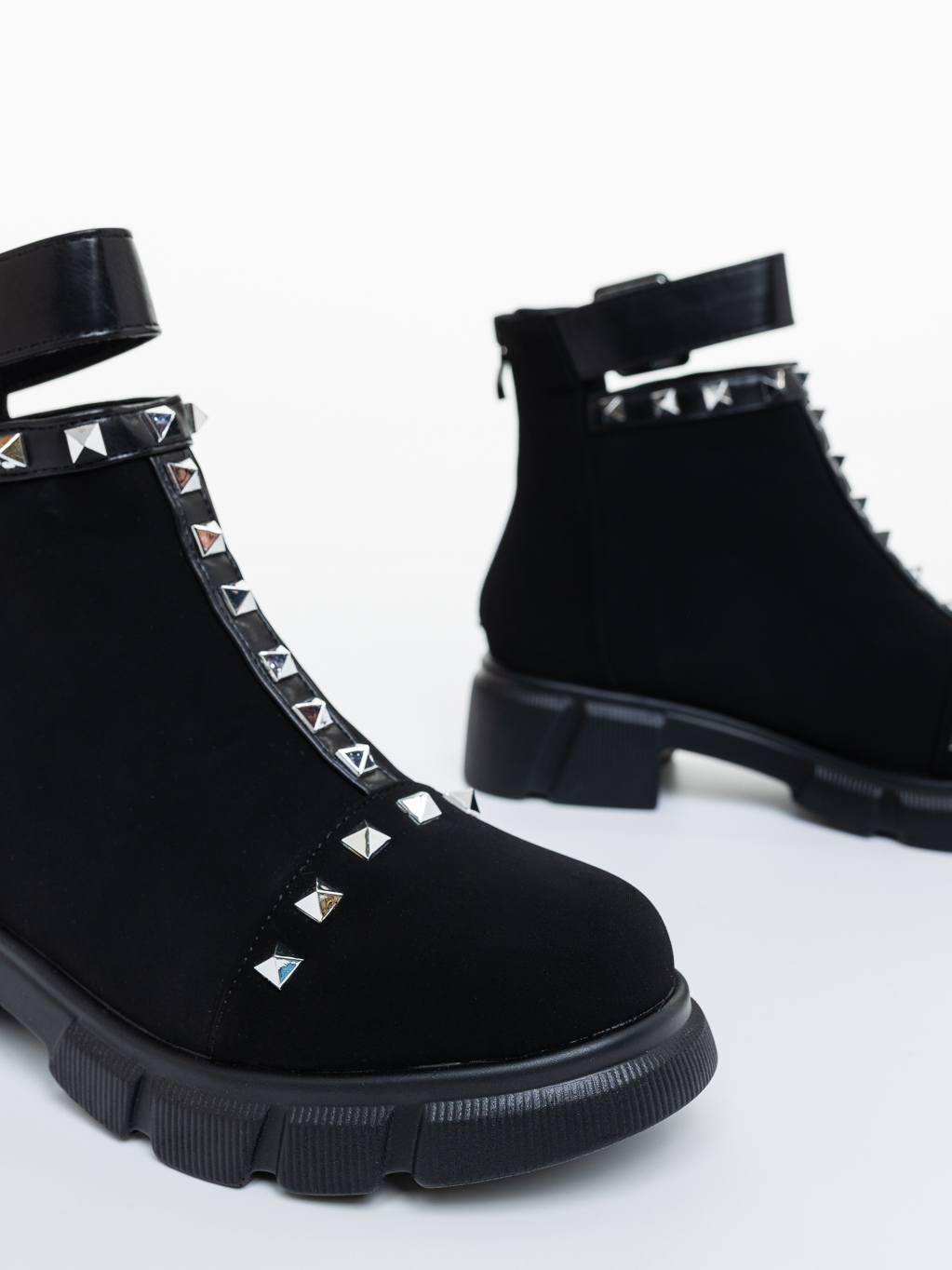 Ghete dama negre din material textil Lasada, 6 - Kalapod.net Ghete dama negre din material textil Lasada, 6 - Kalapod.net