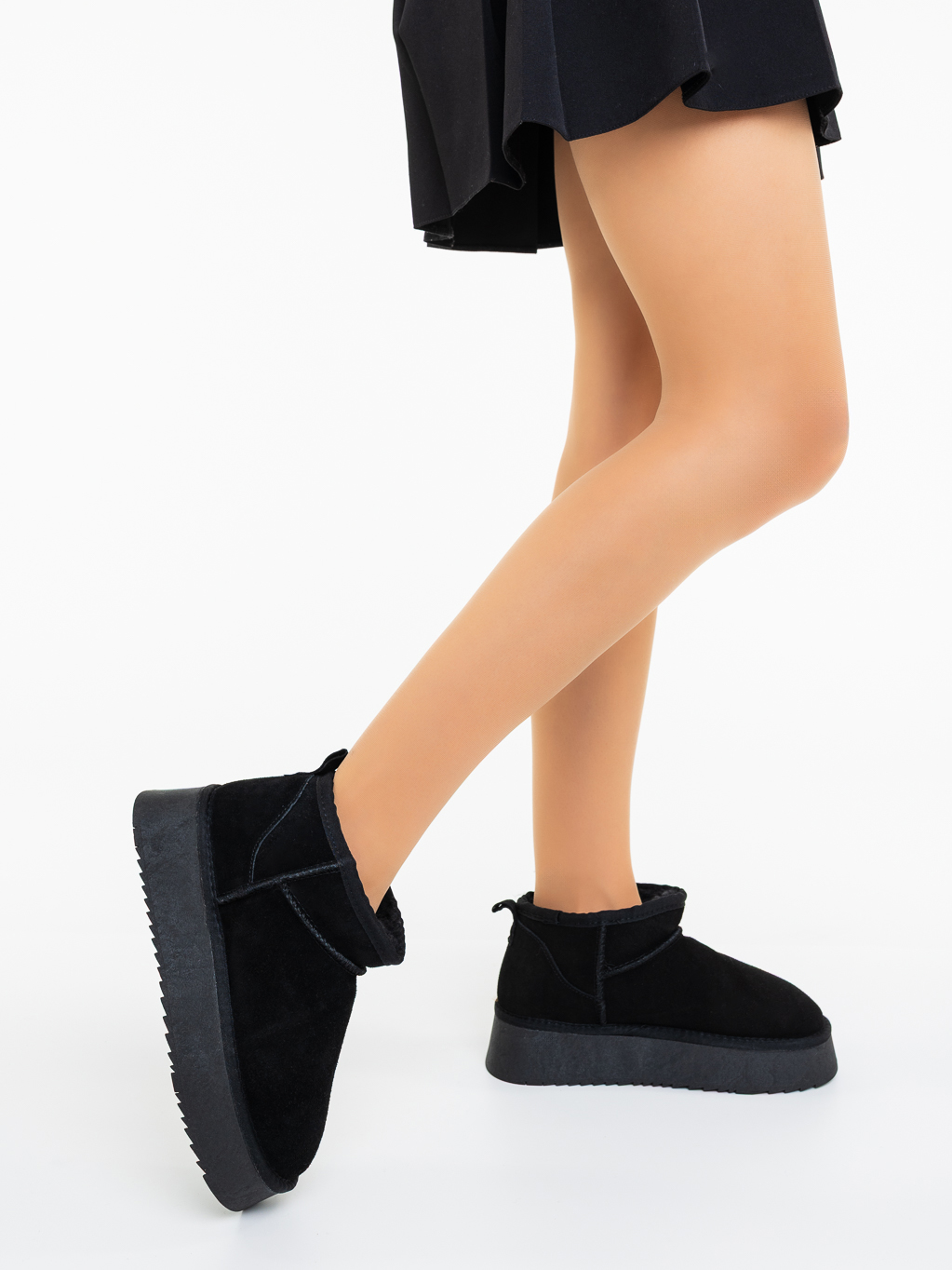 Ghete dama negre din piele naturala Aarav, 3 - Kalapod.net Ghete dama negre din piele naturala Aarav, 3 - Kalapod.net