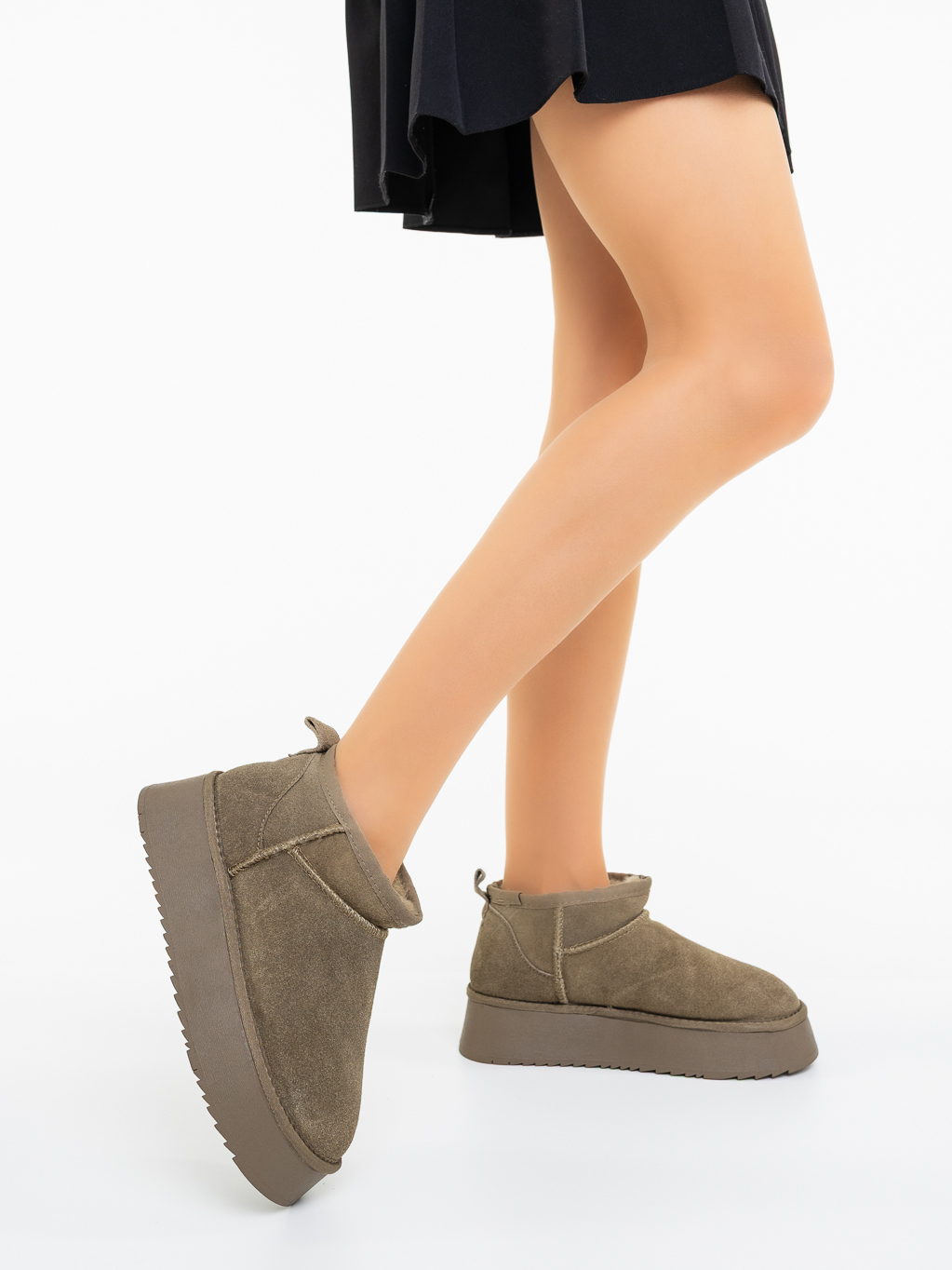 Ghete dama bej inchis din piele naturala Aarav, 3 - Kalapod.net Ghete dama bej inchis din piele naturala Aarav, 3 - Kalapod.net