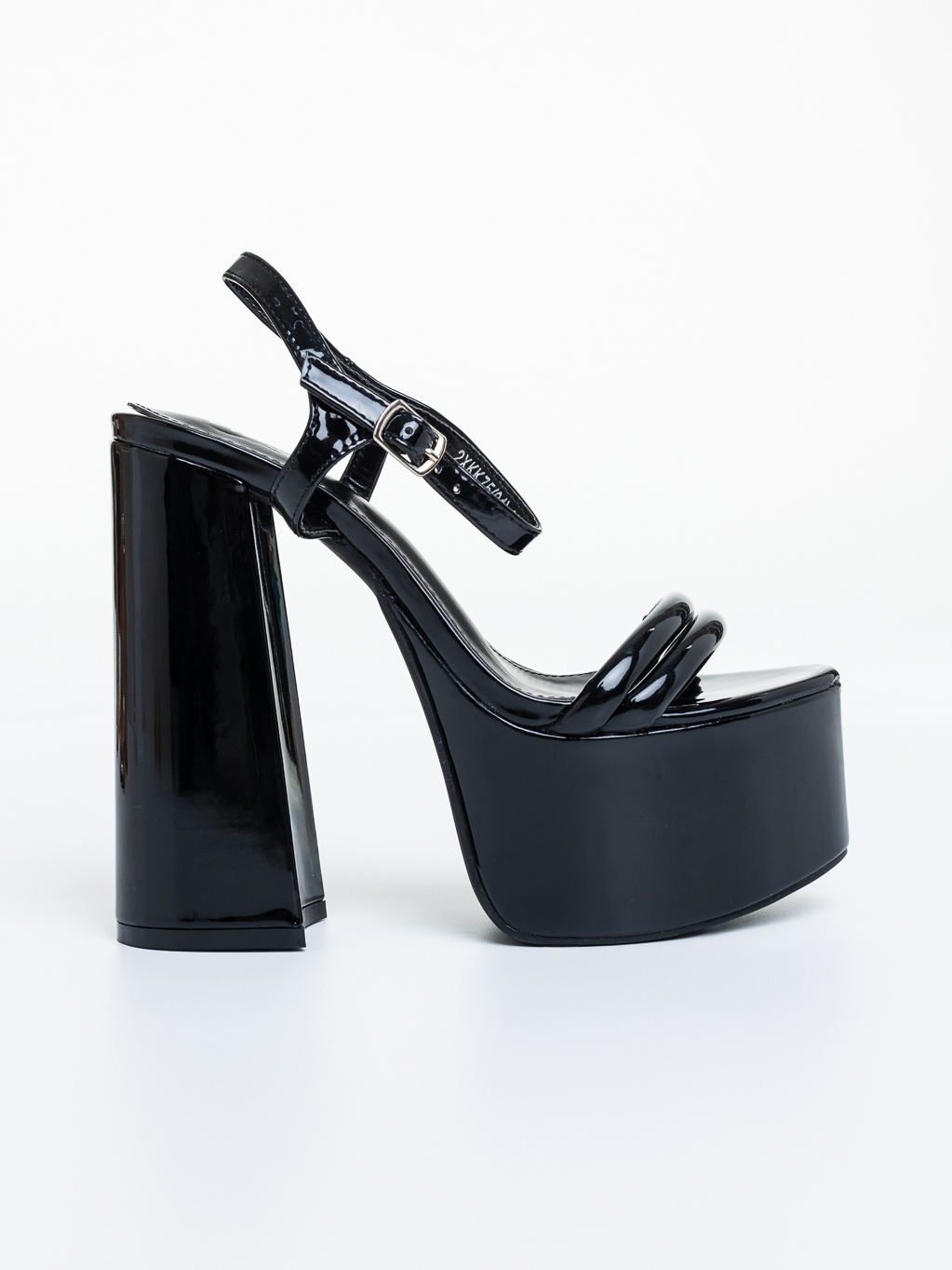 Sandale dama cu platforma negre din piele ecologica Lavita, 5 - Kalapod.net Sandale dama cu platforma negre din piele ecologica Lavita, 5 - Kalapod.net
