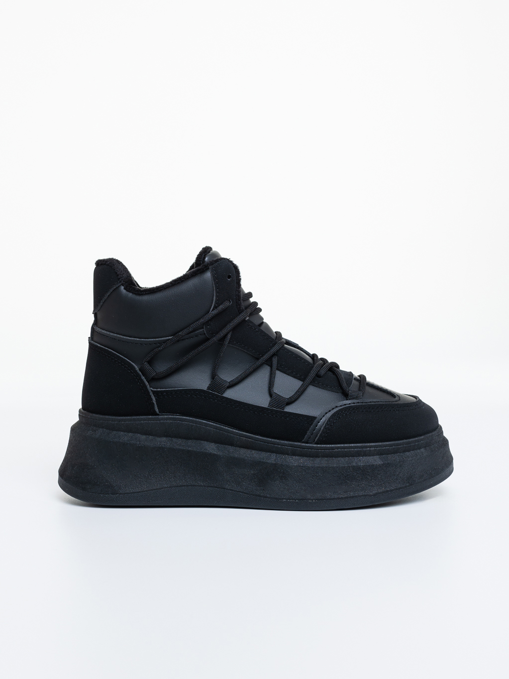 Ghete dama negre din piele ecologica Loretta, 5 - Kalapod.net Ghete dama negre din piele ecologica Loretta, 5 - Kalapod.net