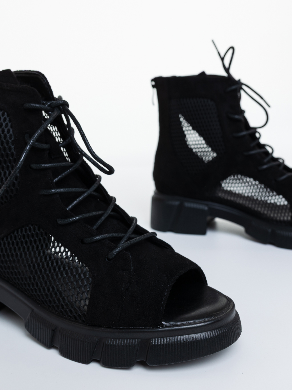 Ghete dama negre din piele ecologica Milania, 6 - Kalapod.net Ghete dama negre din piele ecologica Milania, 6 - Kalapod.net