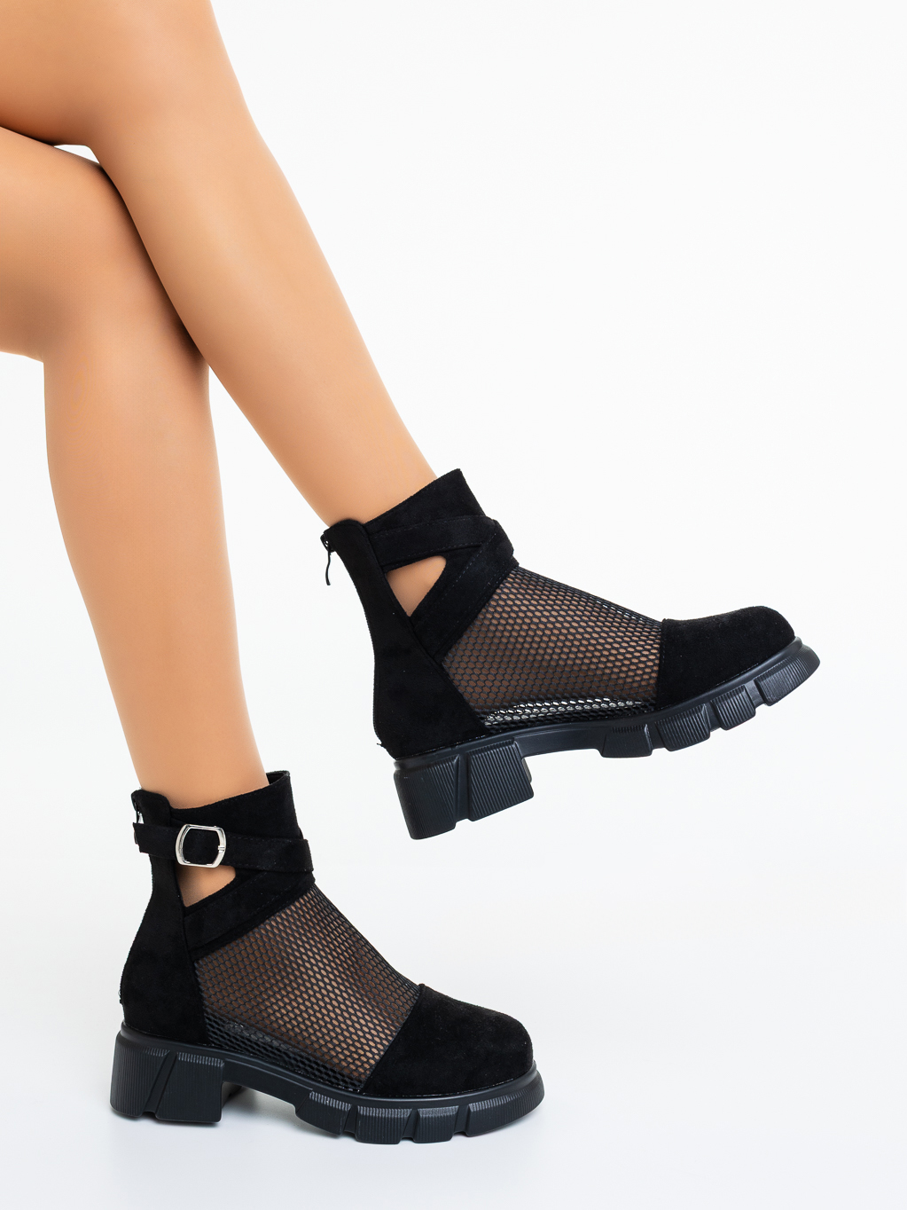 Ghete dama negre din material textil Ishira, 4 - Kalapod.net Ghete dama negre din material textil Ishira, 4 - Kalapod.net