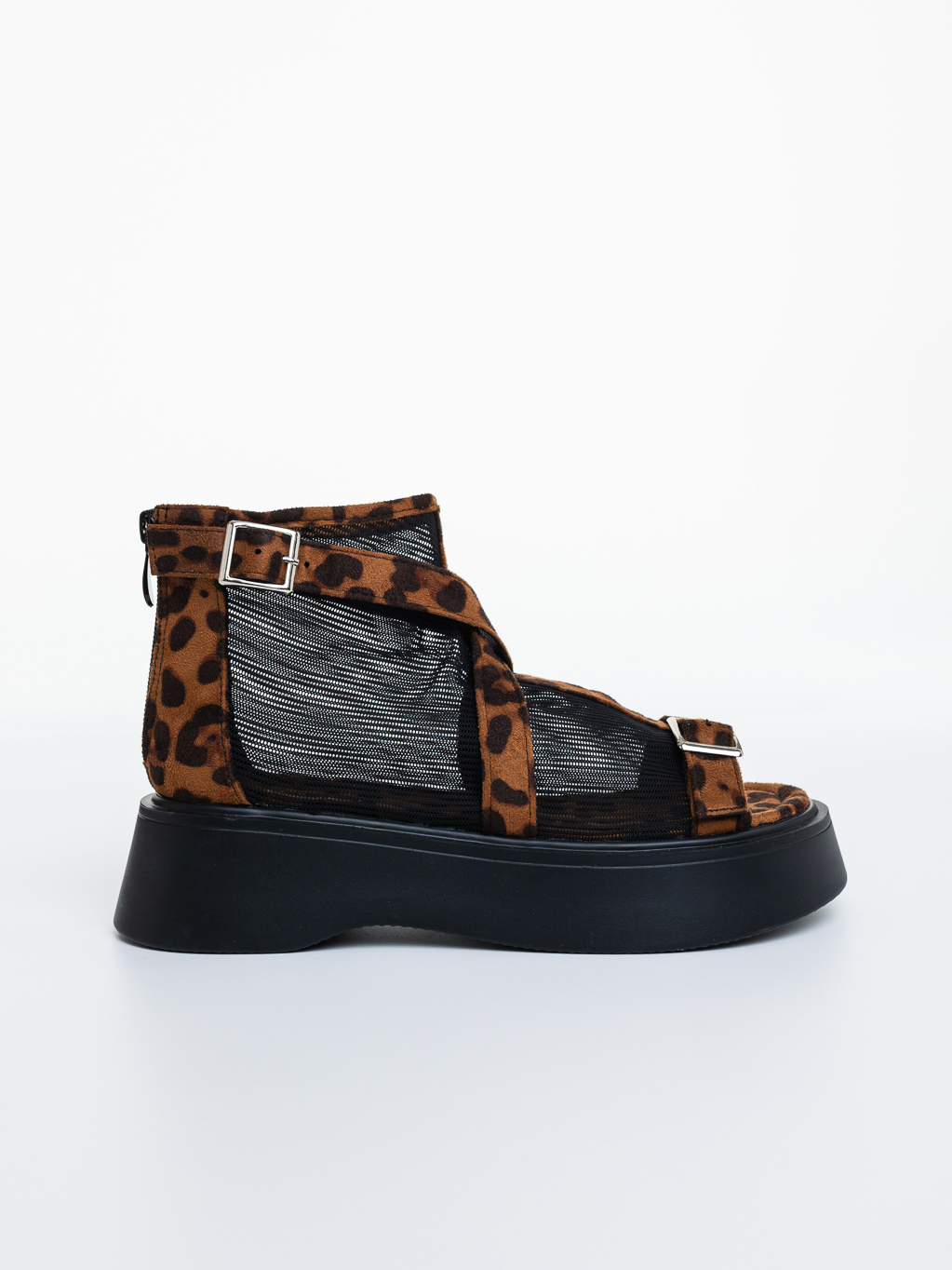 Sandale dama leopard din piele ecologica Varua, 5 - Kalapod.net Sandale dama leopard din piele ecologica Varua, 5 - Kalapod.net