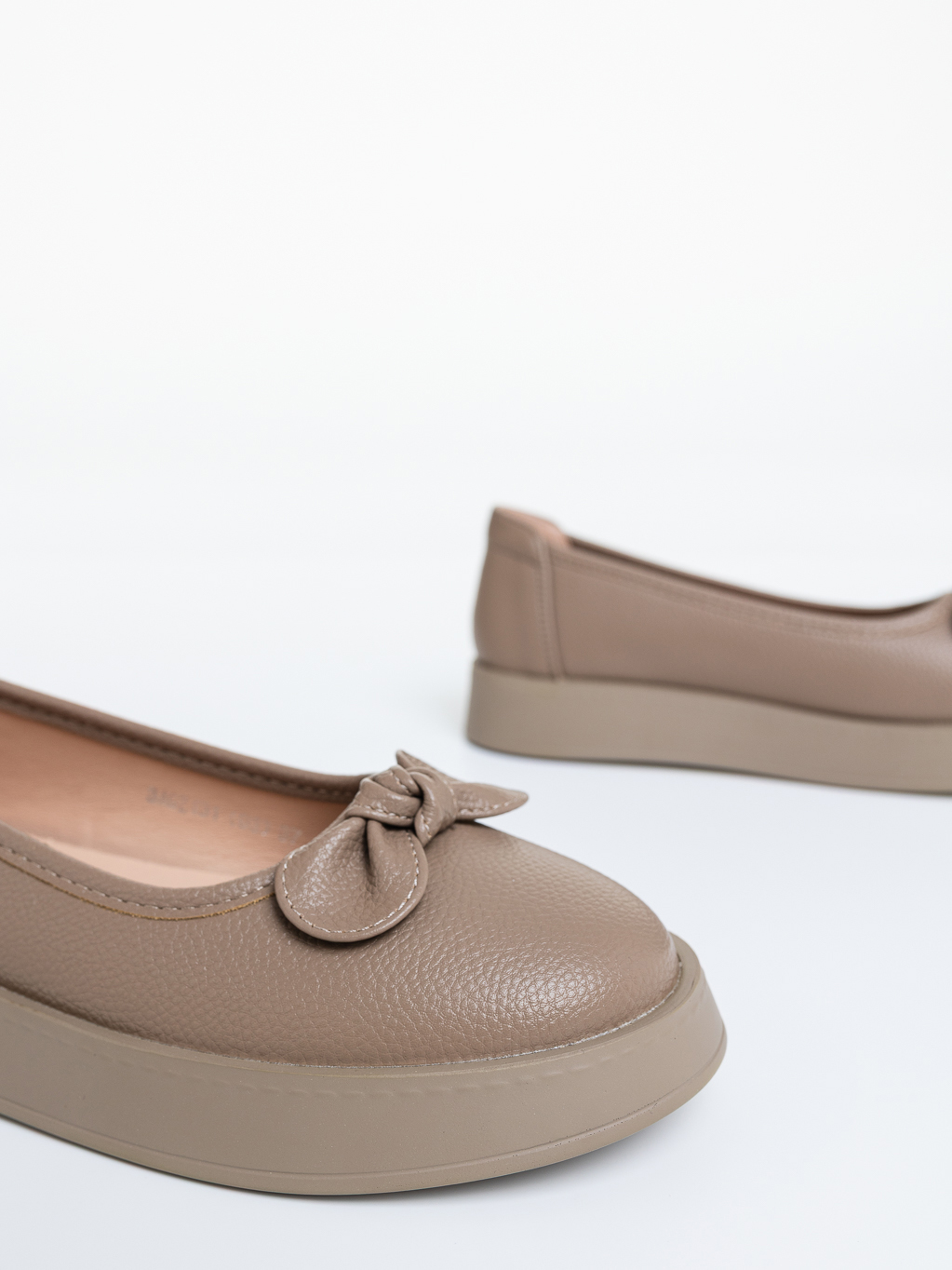 Balerini dama bej inchis din piele ecologica Miasa, 6 - Kalapod.net Balerini dama bej inchis din piele ecologica Miasa, 6 - Kalapod.net