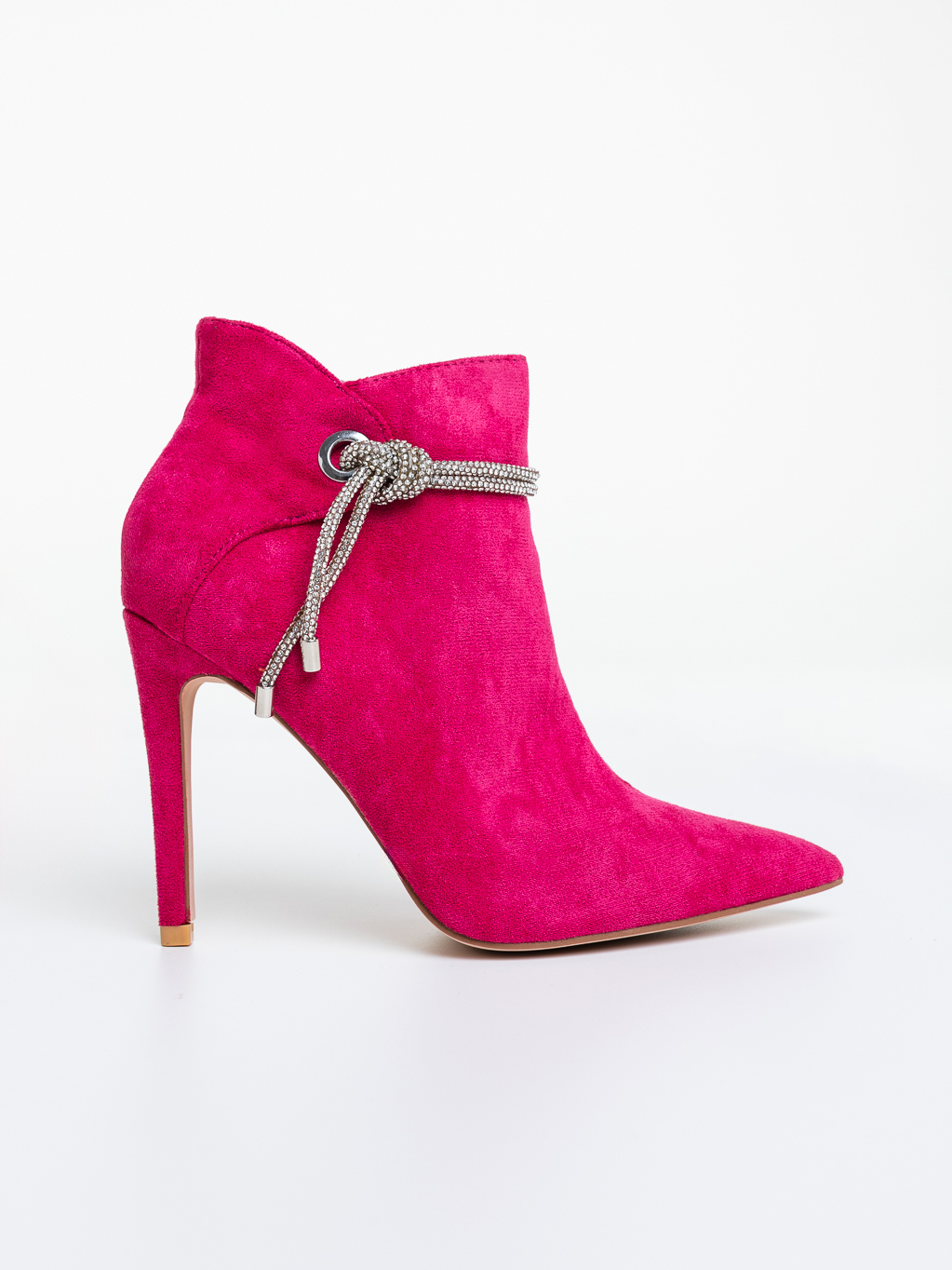 Botine dama cu toc roz din material textil Inara, 5 - Kalapod.net Botine dama cu toc roz din material textil Inara, 5 - Kalapod.net