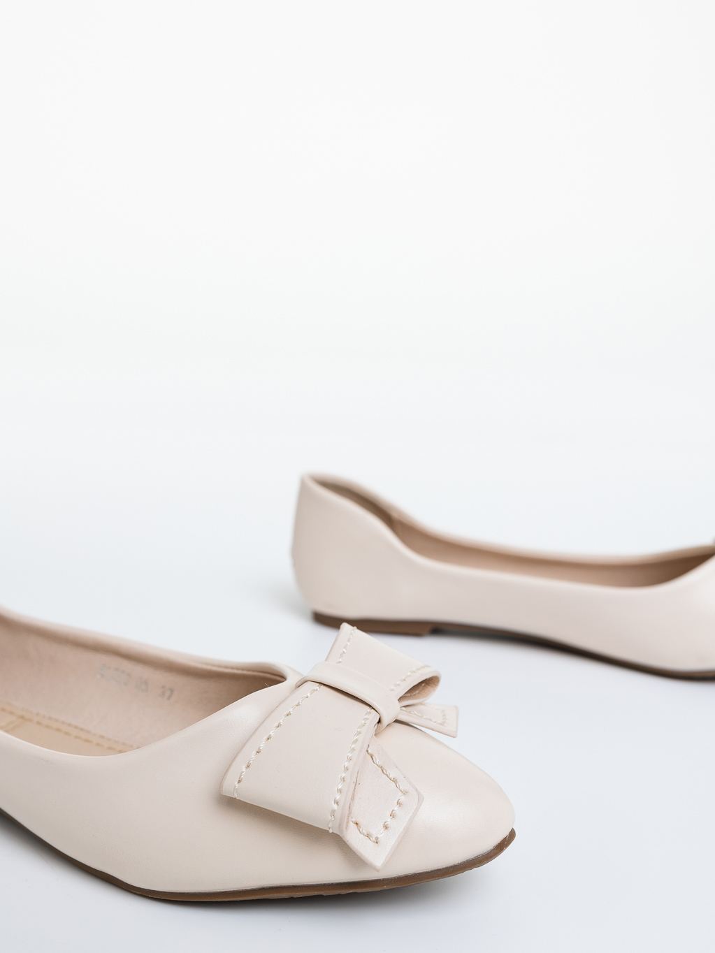 Balerini dama bej din piele ecologica Navya, 6 - Kalapod.net Balerini dama bej din piele ecologica Navya, 6 - Kalapod.net