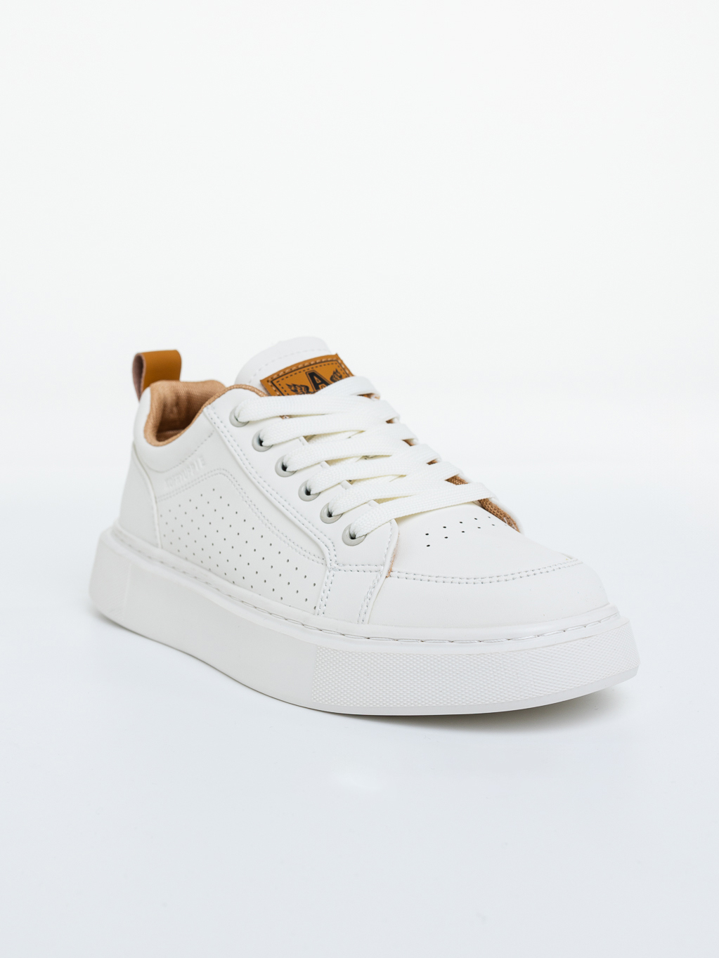 Pantofi sport barbati bej din piele ecologica Marston, 4 - Kalapod.net Pantofi sport barbati bej din piele ecologica Marston, 4 - Kalapod.net