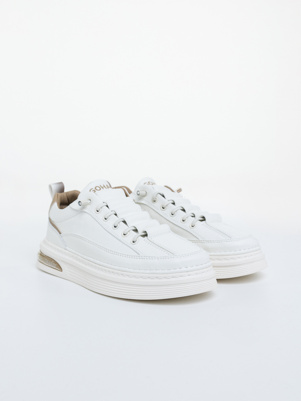 Mocasini barbati albi cu bej din piele ecologica Kovan, 3 - Kalapod.net Mocasini barbati albi cu bej din piele ecologica Kovan, 3 - Kalapod.net