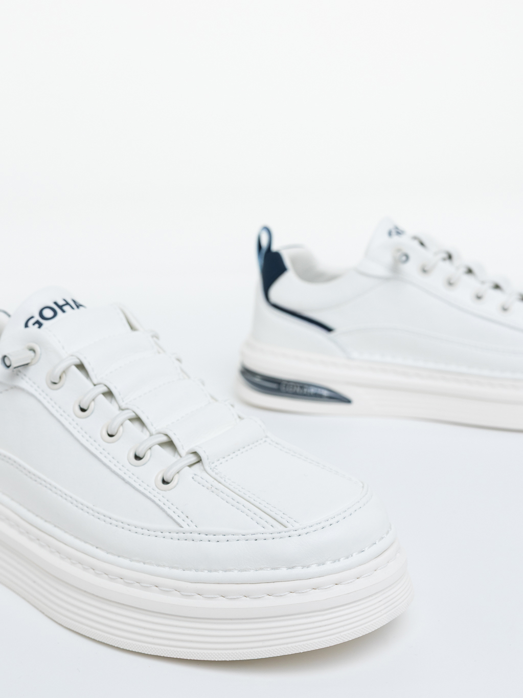 Mocasini barbati albi cu albastru din piele ecologica Kovan, 4 - Kalapod.net Mocasini barbati albi cu albastru din piele ecologica Kovan, 4 - Kalapod.net