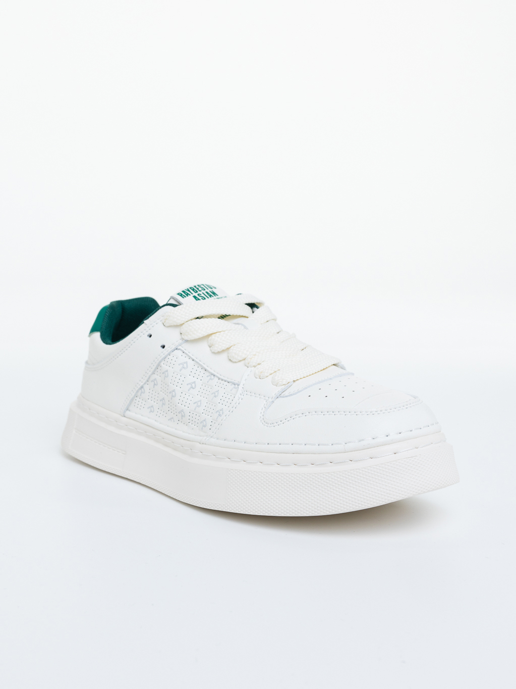 Pantofi sport barbati bej cu verde din piele ecologica Kreed, 2 - Kalapod.net Pantofi sport barbati bej cu verde din piele ecologica Kreed, 2 - Kalapod.net