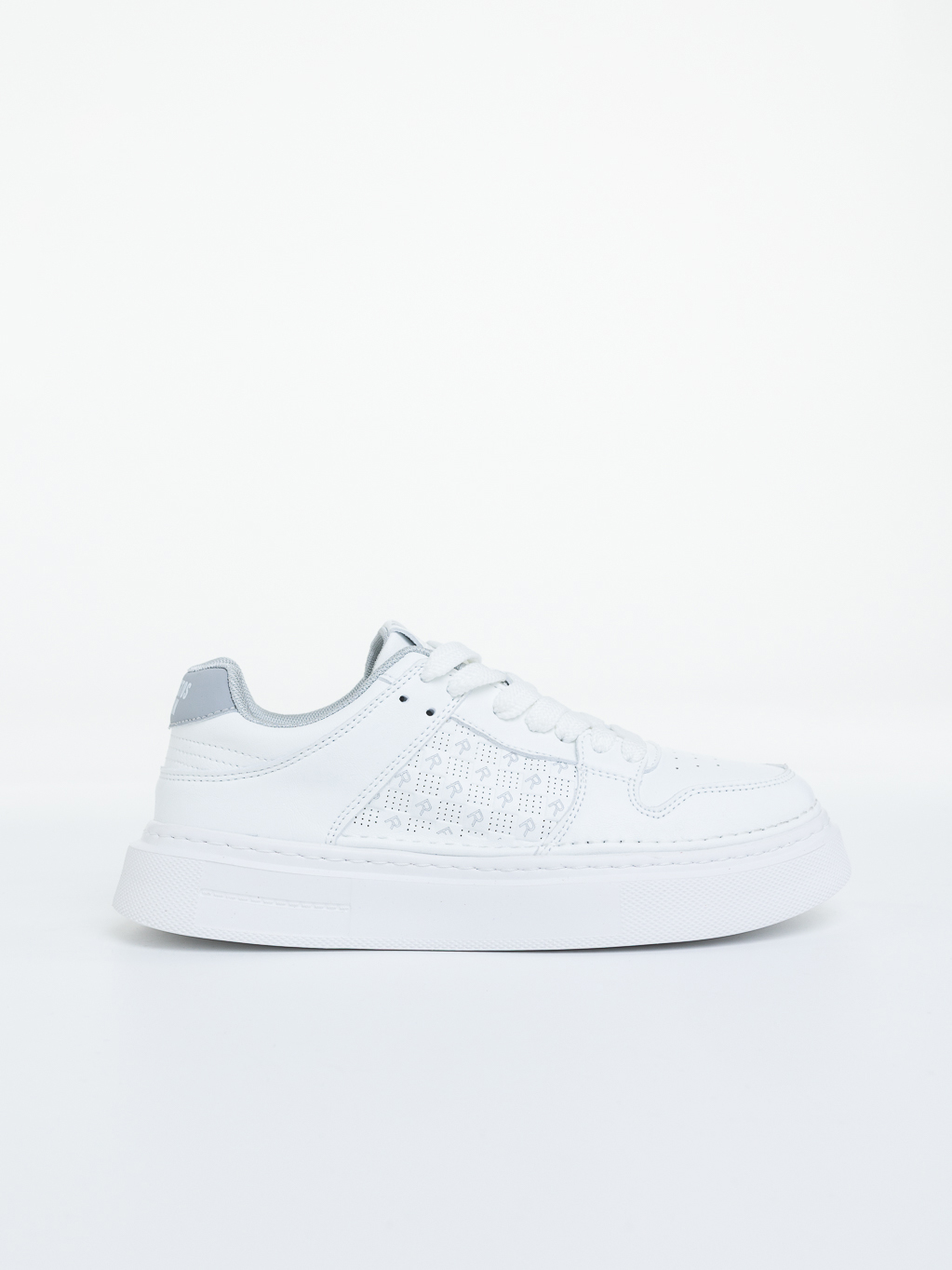 Pantofi sport barbati albi din piele ecologica Kreed - Kalapod.net Pantofi sport barbati albi din piele ecologica Kreed - Kalapod.net