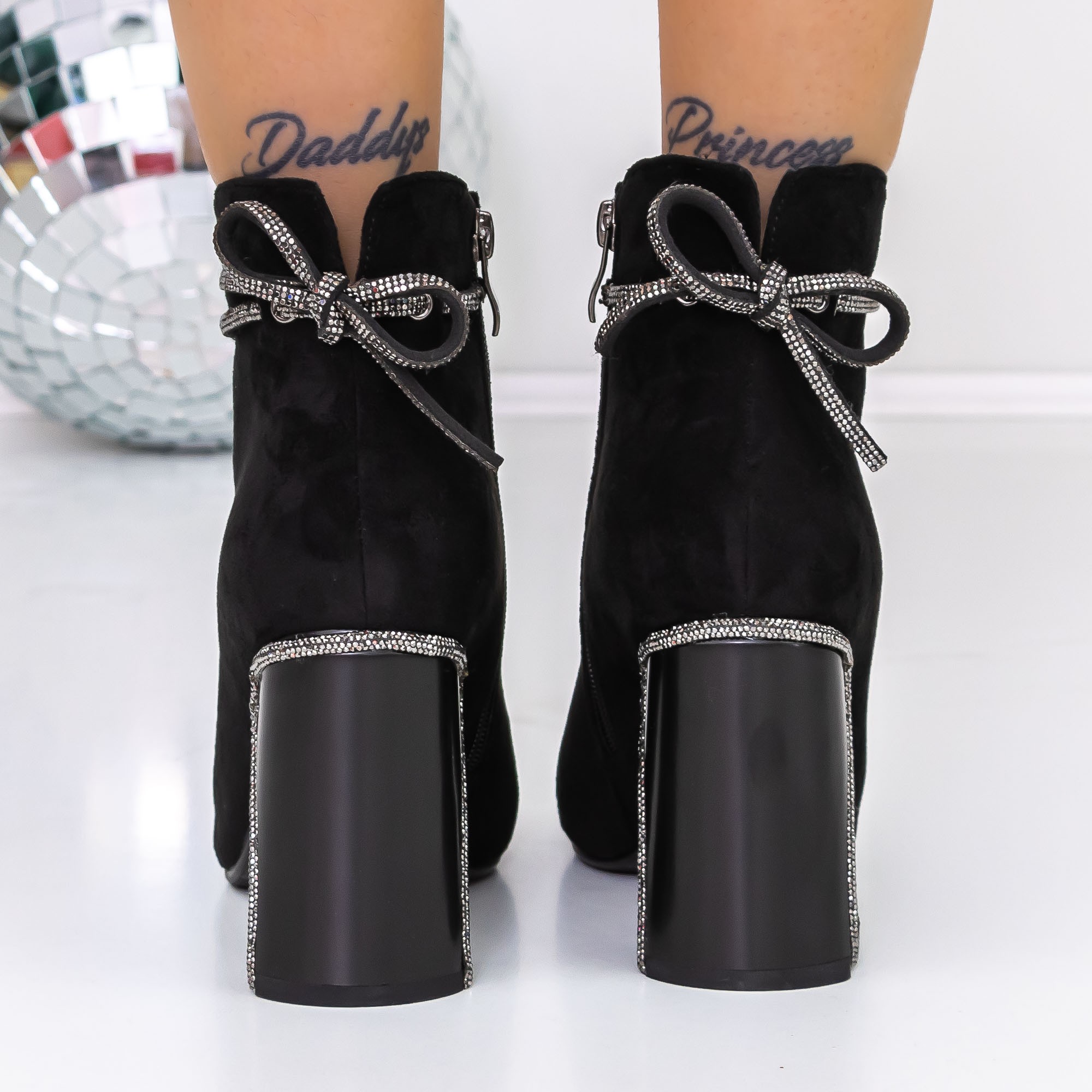 Botine dama cu toc negre din piele ecologica Nazara, 5 - Kalapod.net Botine dama cu toc negre din piele ecologica Nazara, 5 - Kalapod.net