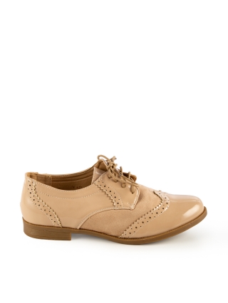 Pantofi casual dama Claire bej - Kalapod.net