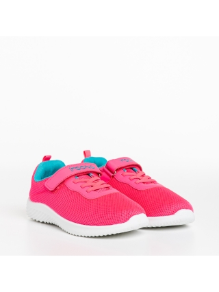 Pantofi sport copii fucsia din material textil Amie - Kalapod.net